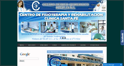 Desktop Screenshot of clinicasantafe.org